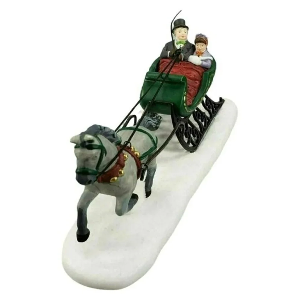 Department 56 Sleigh Heritage Village‎ Dashing Through the Snow 58203 Retired